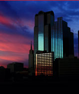 Skyscrapers at Night